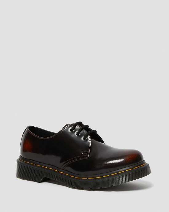Zapatos Con Cordones Dr. Martens 1461 Arcadia Mujer Vino MX-90356